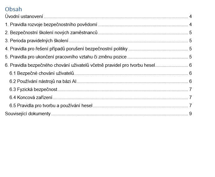 Politika bezpečnosti lidských zdrojů