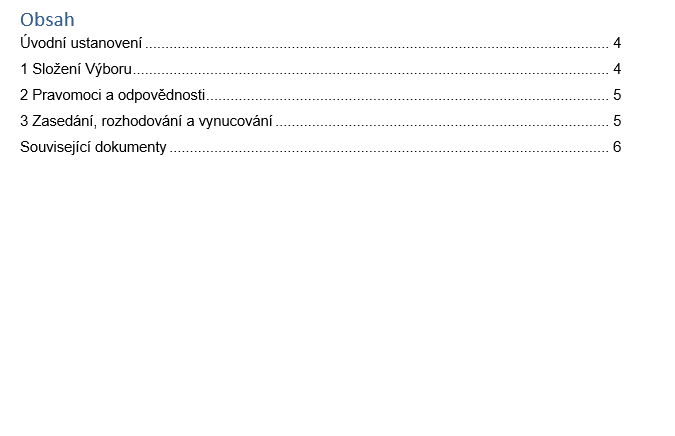 Ustanovení Výboru kybernetické bezpečnosti